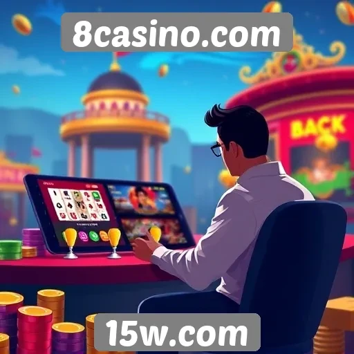 Experiência do usuário no 8casino.com e suas funcionalidades